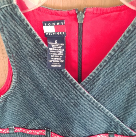 TOMMY HILFIGER DENIM DRESS Jeans Girl Size 5 - Picture 4 of 4